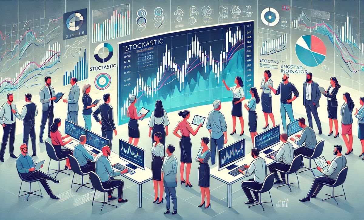 The stochastic indicator aids in spotting trends and key trading opportunities