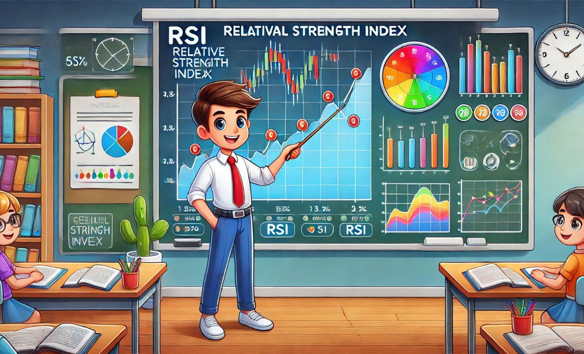 RSI Indicator measures price momentum to identify overbought or oversold conditions