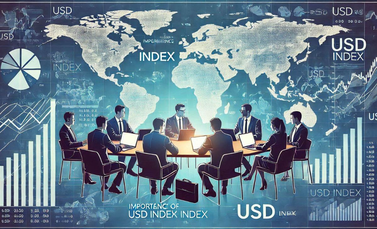 The USD Index is crucial in Forex for tracking dollar strength and trends