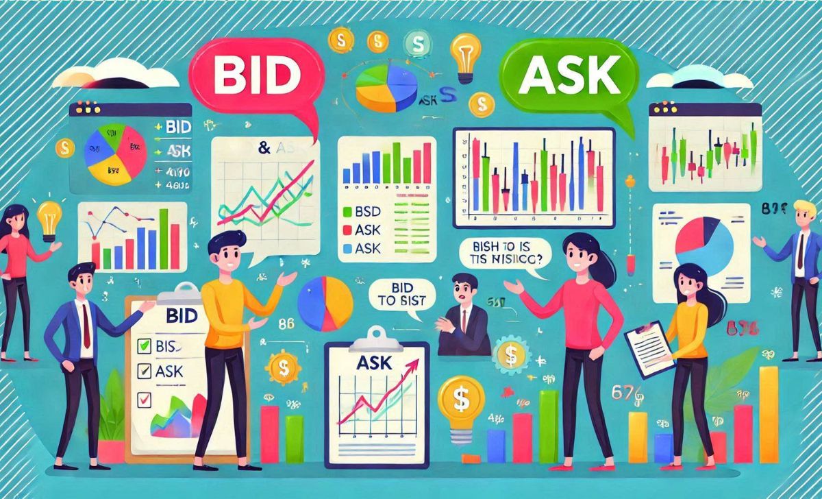 Learn the meaning and role of bid and ask in market pricing