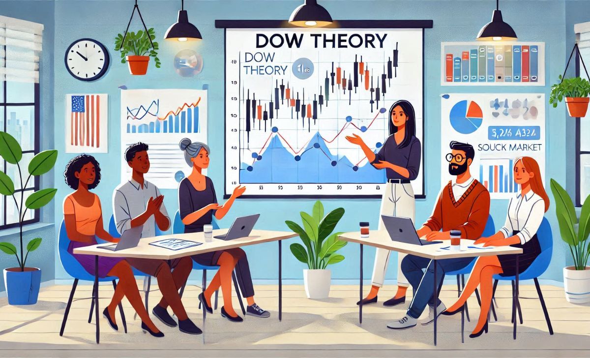 Dow Theory analyzes market trends to predict price movements