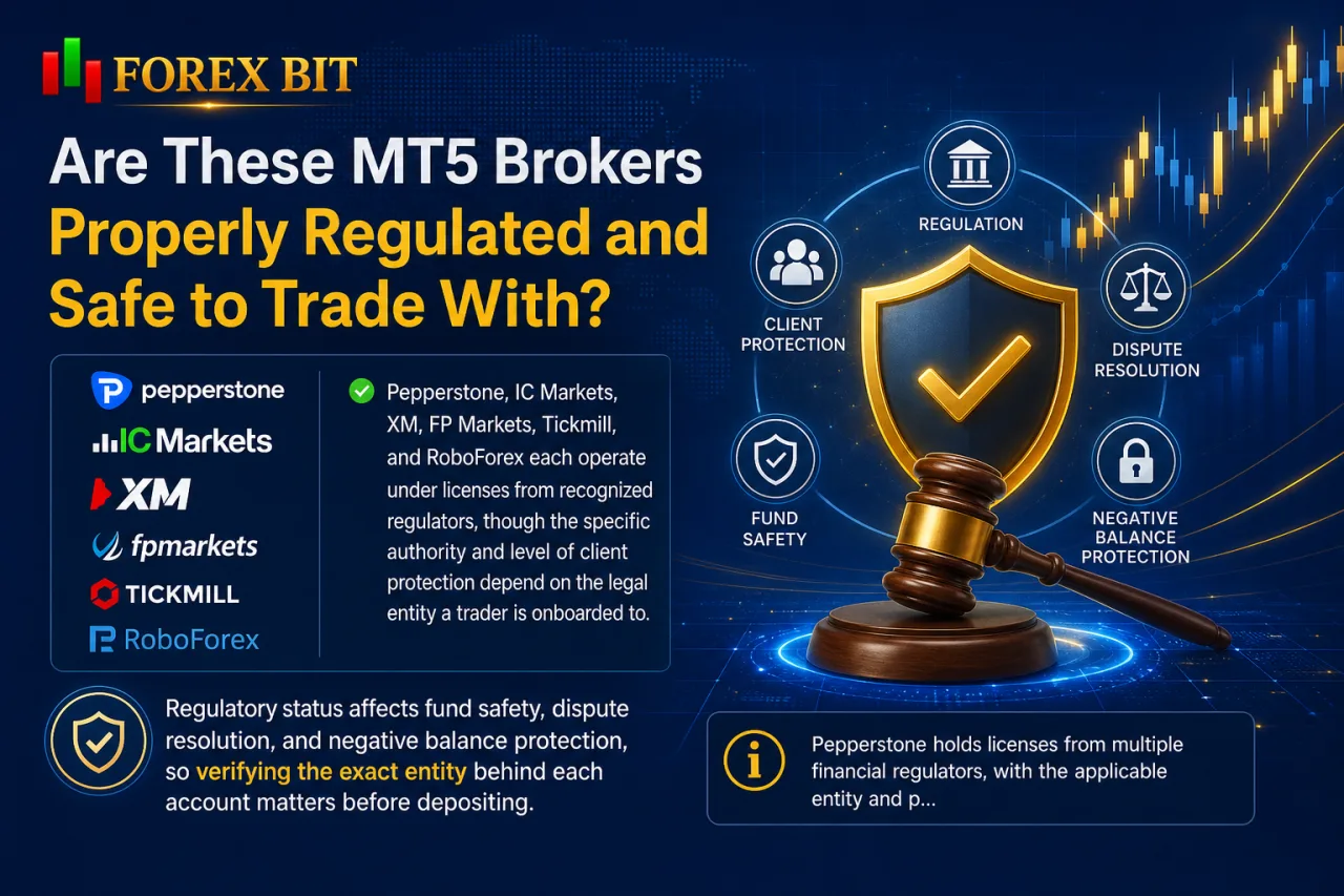 Are These MT5 Brokers Properly Regulated and Safe to Trade With