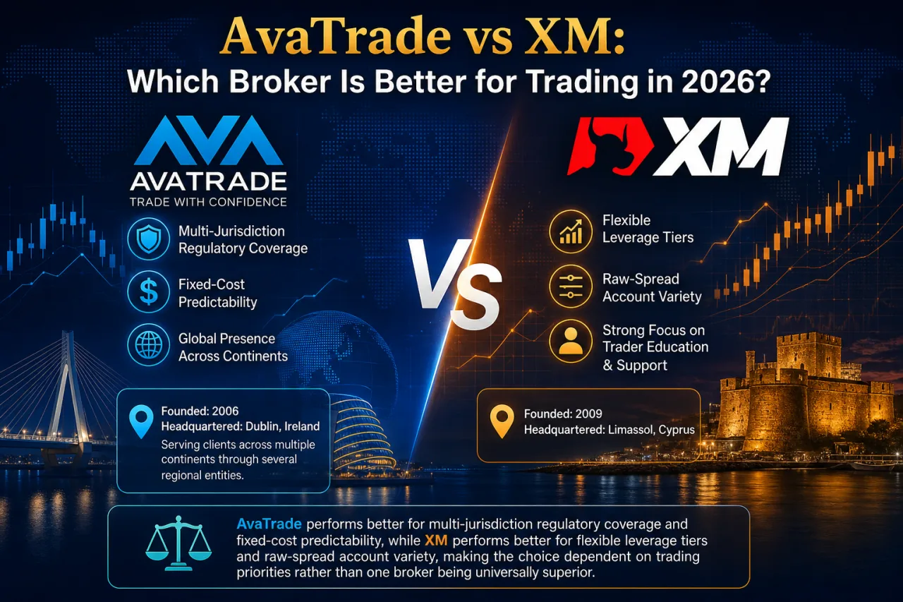 AvaTrade vs XM: Which Broker Is Better for Trading in 2026 AvaTrade vs XM: Which Broker Is Better for Trading in 2026