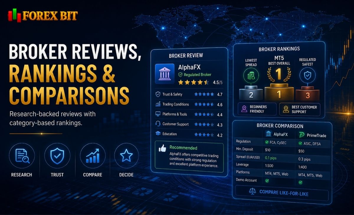Broker Reviews, Rankings & Comparisons