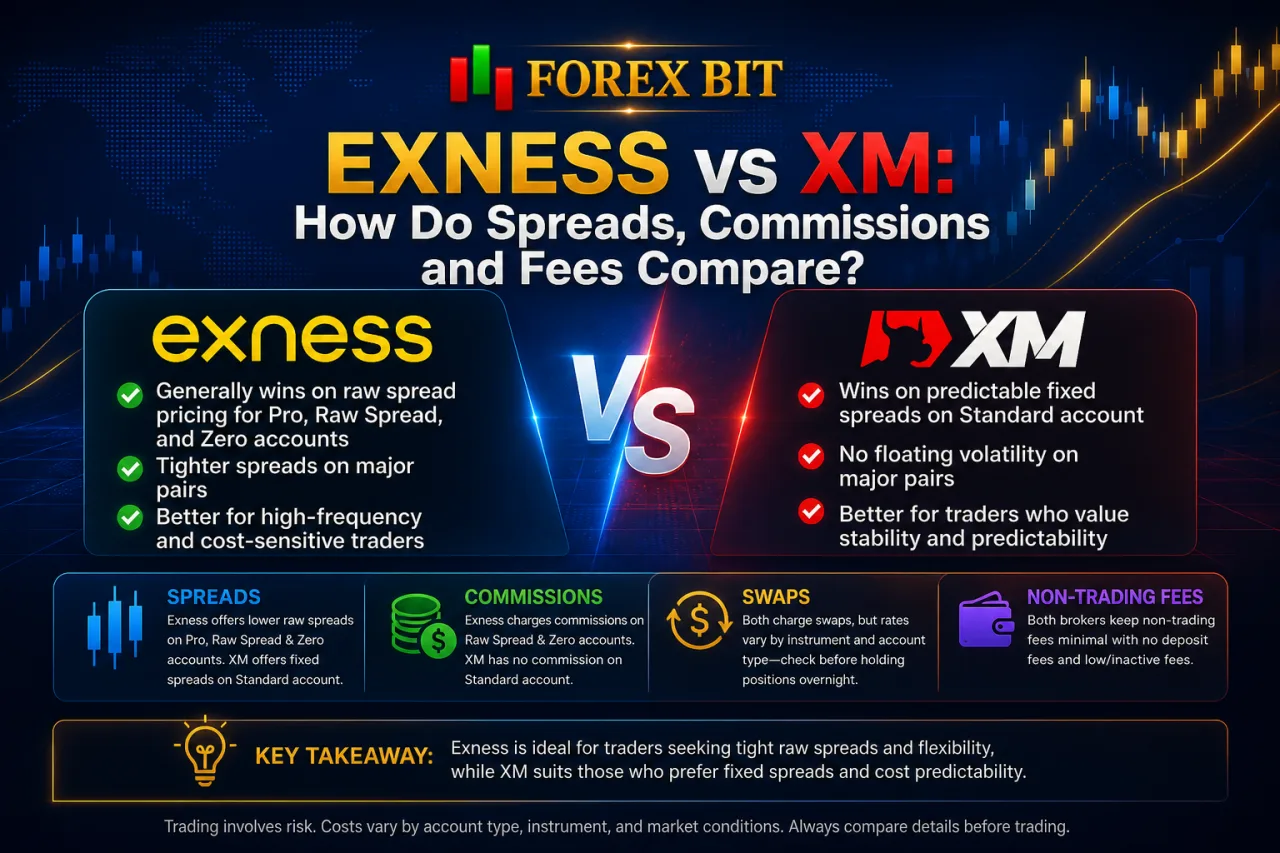 Exness vs XM: How Do Spreads, Commissions and Fees Compare Exness vs XM: How Do Spreads, Commissions and Fees Compare