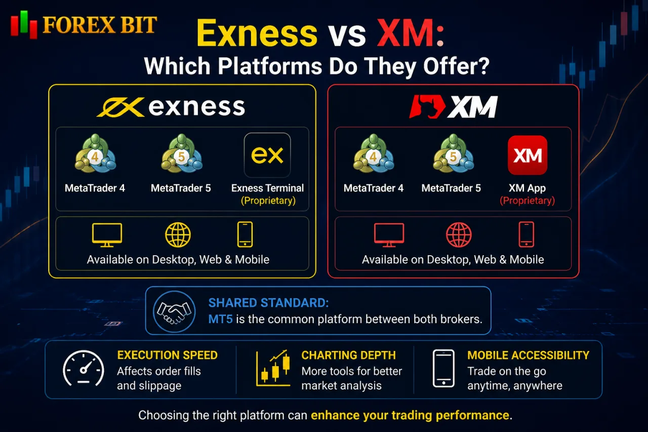Exness vs XM: Which Platforms Do They Offer Exness vs XM: Which Platforms Do They Offer