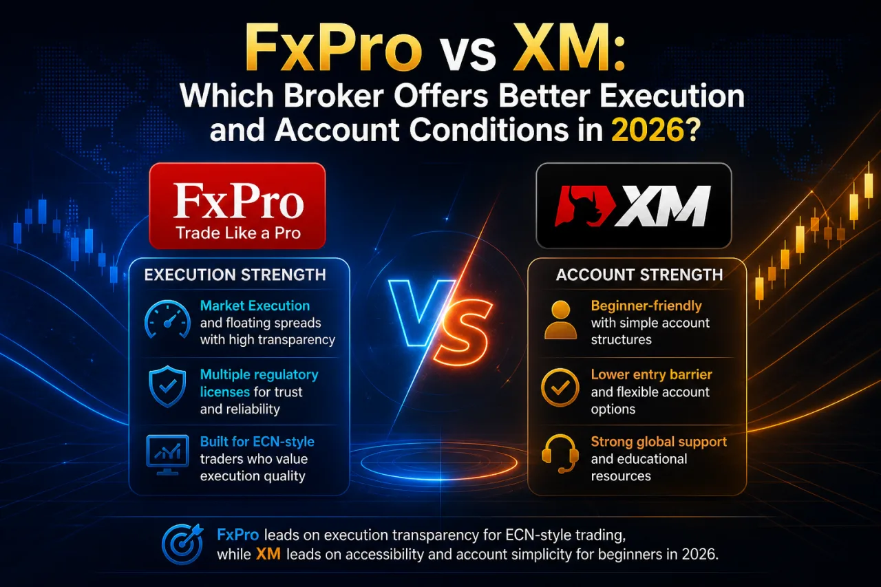 FxPro vs XM: Which Broker Offers Better Execution and Account Conditions in 2026