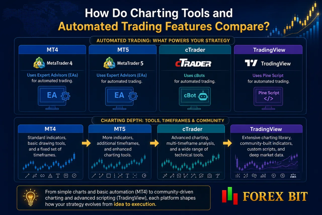 How Do Charting Tools and Automated Trading Features Compare How Do Charting Tools and Automated Trading Features Compare