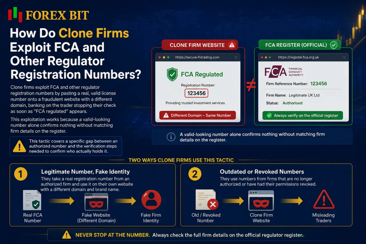 How Do Clone Firms Exploit FCA and Other Regulator Registration Numbers How Do Clone Firms Exploit FCA and Other Regulator Registration Numbers