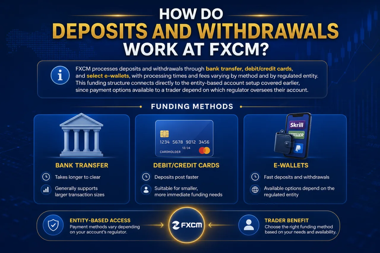How Do Deposits and Withdrawals Work at FXCM