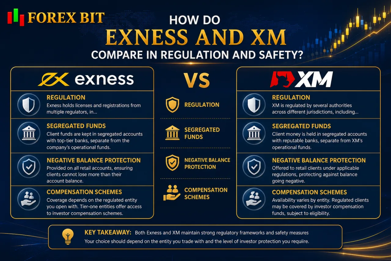 How Do Exness and XM Compare in Regulation and Safety How Do Exness and XM Compare in Regulation and Safety