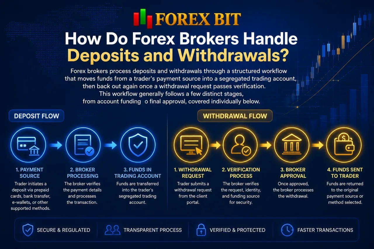 How Do Forex Brokers Handle Deposits and Withdrawals How Do Forex Brokers Handle Deposits and Withdrawals