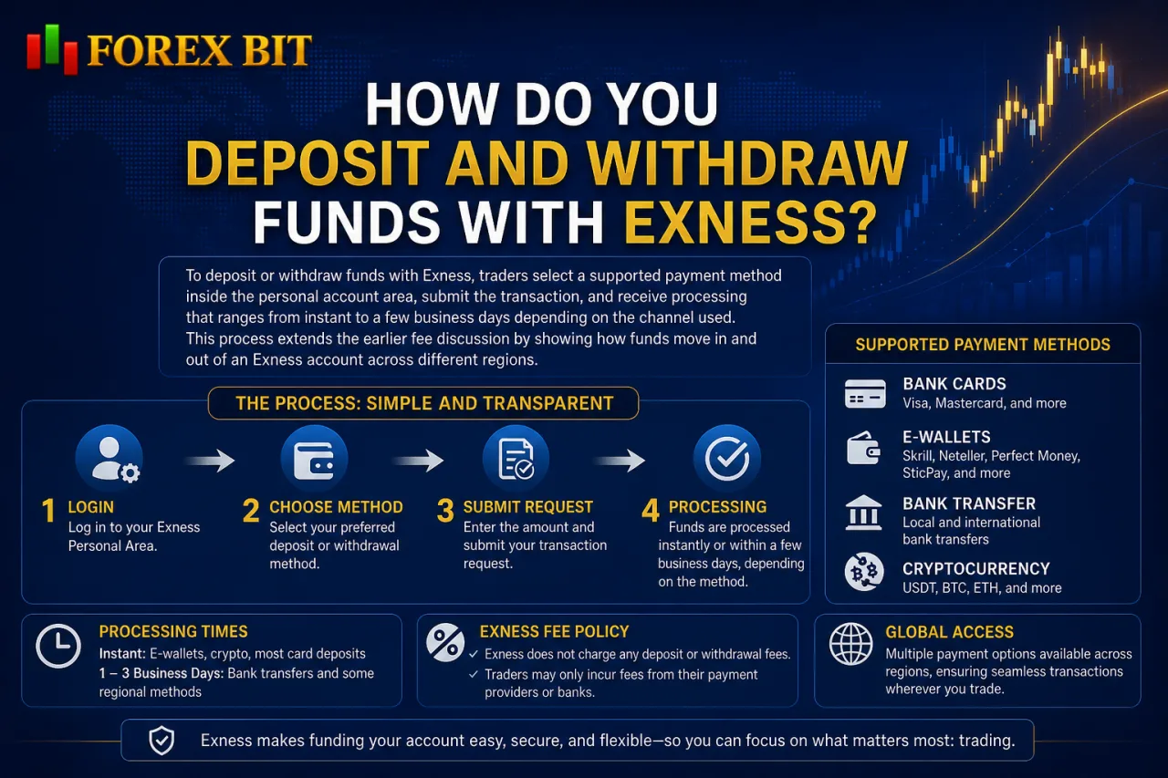 How Do You Deposit and Withdraw Funds with Exness