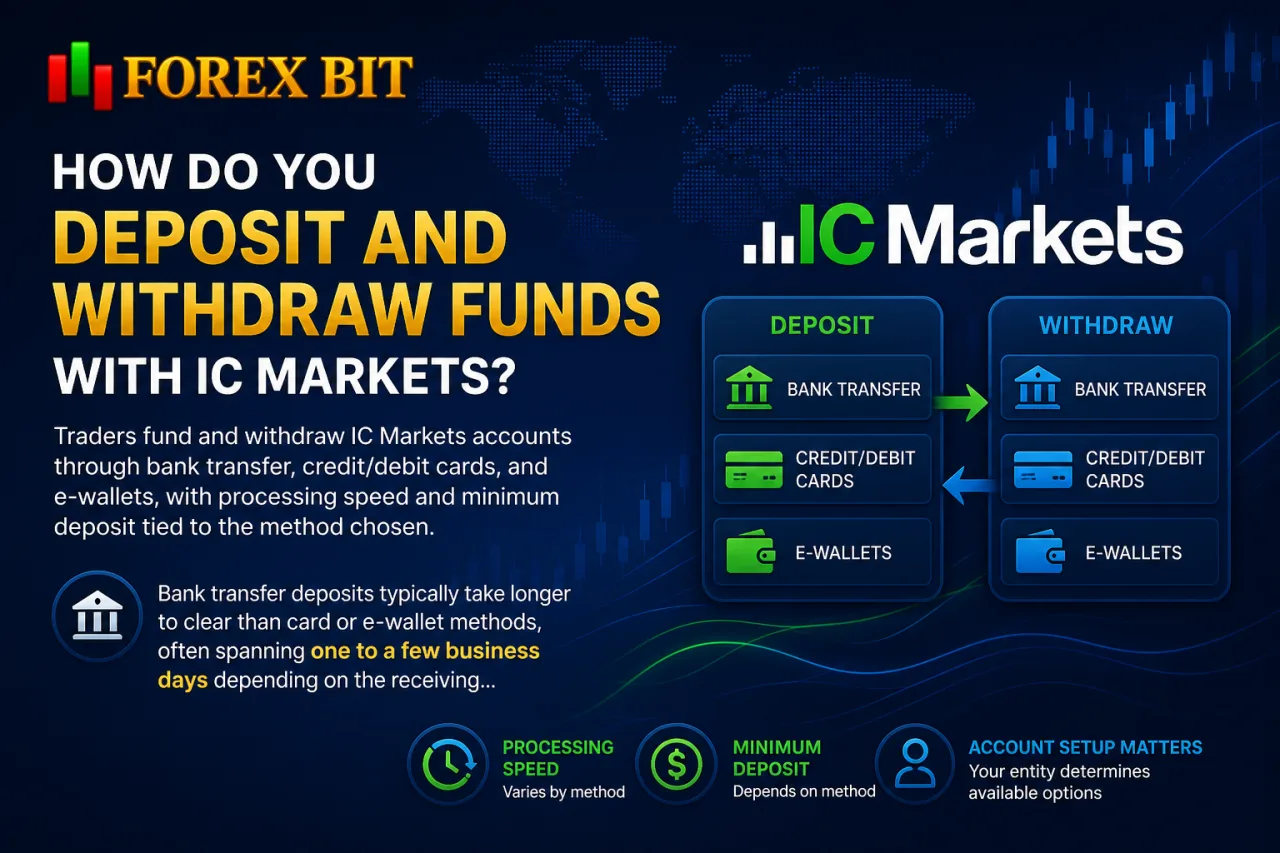 How Do You Deposit and Withdraw Funds with IC Markets