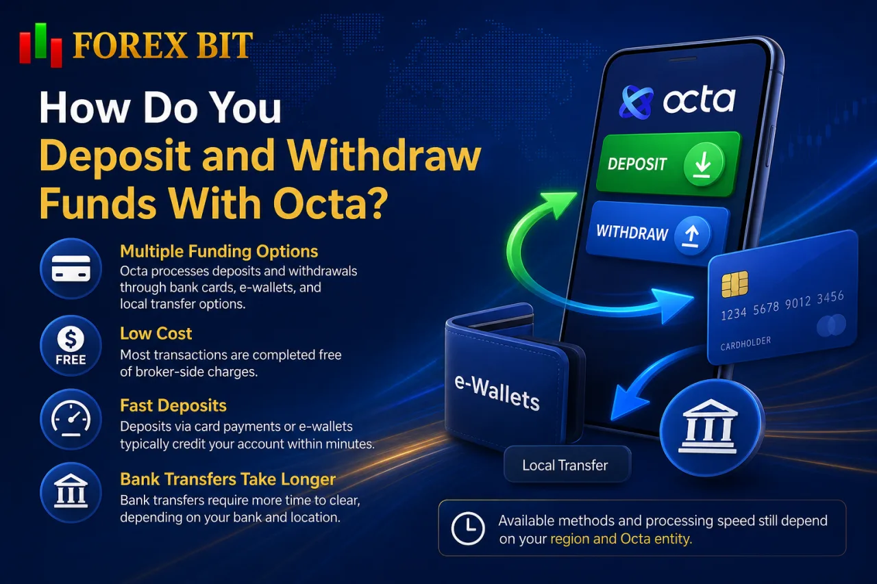 How Do You Deposit and Withdraw Funds With Octa