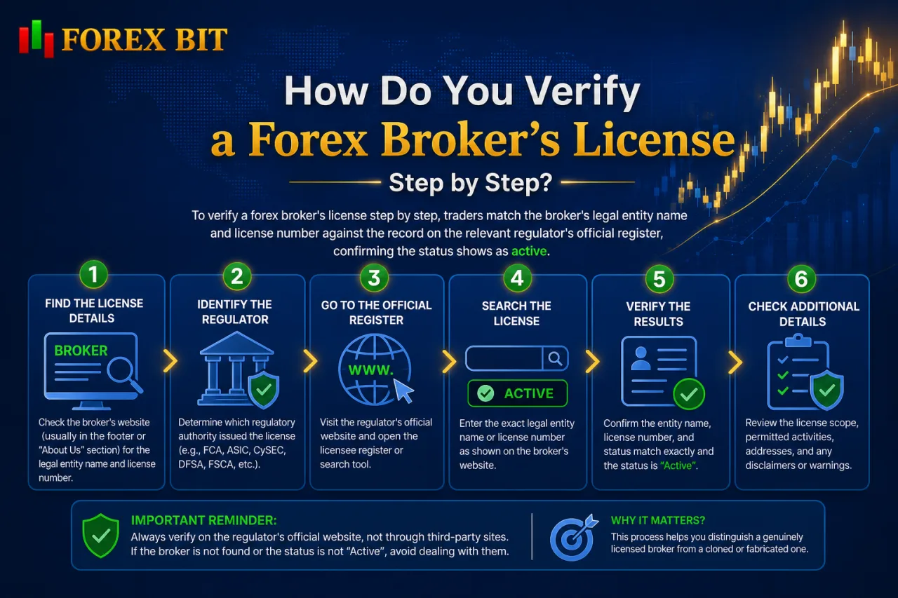 How Do You Verify a Forex Broker's License Step by Step