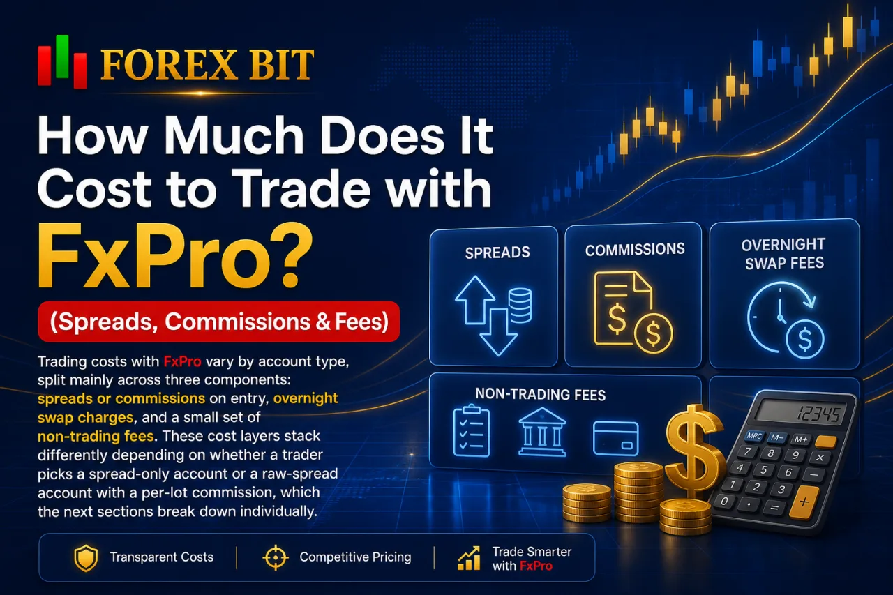 How Much Does It Cost to Trade with FxPro? (Spreads, Commissions & Fees)