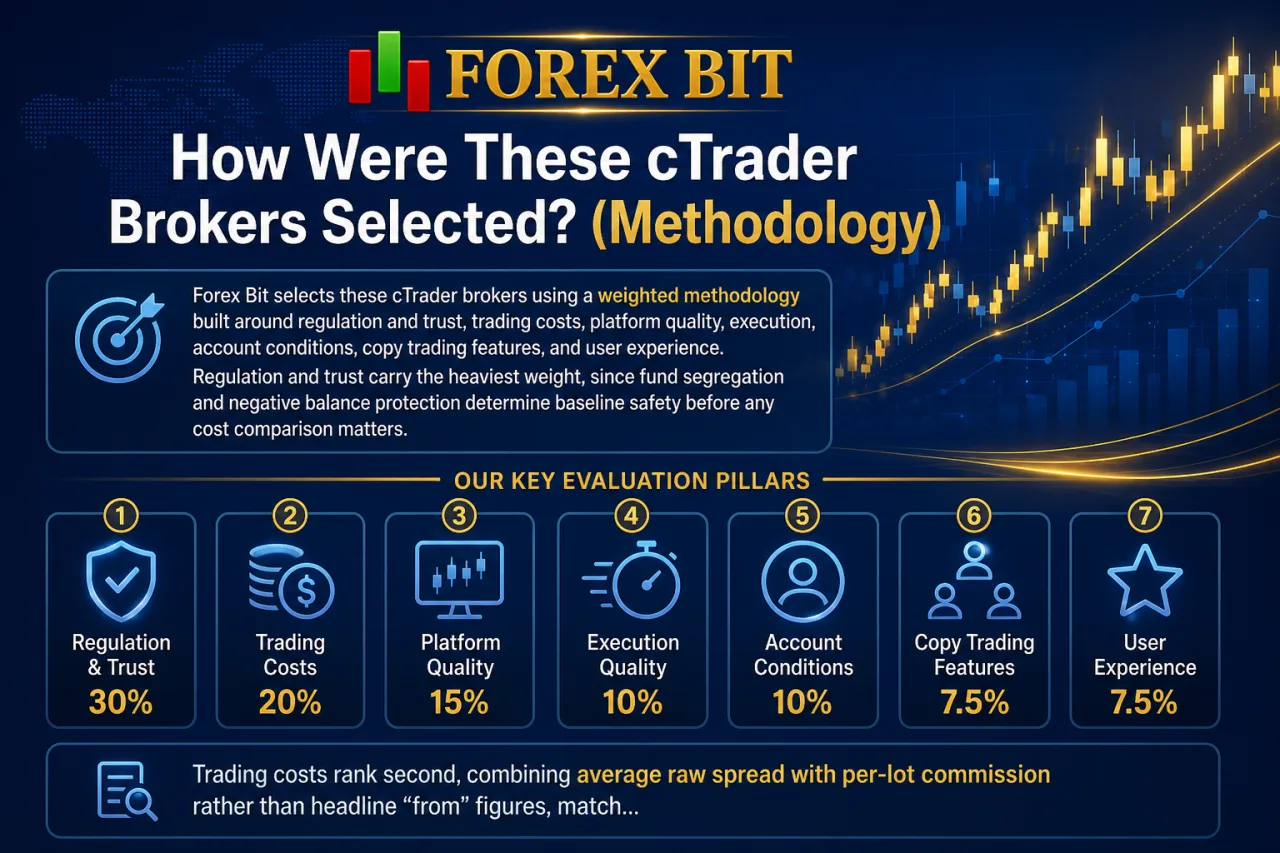 How Were These cTrader Brokers Selected? (Methodology)
