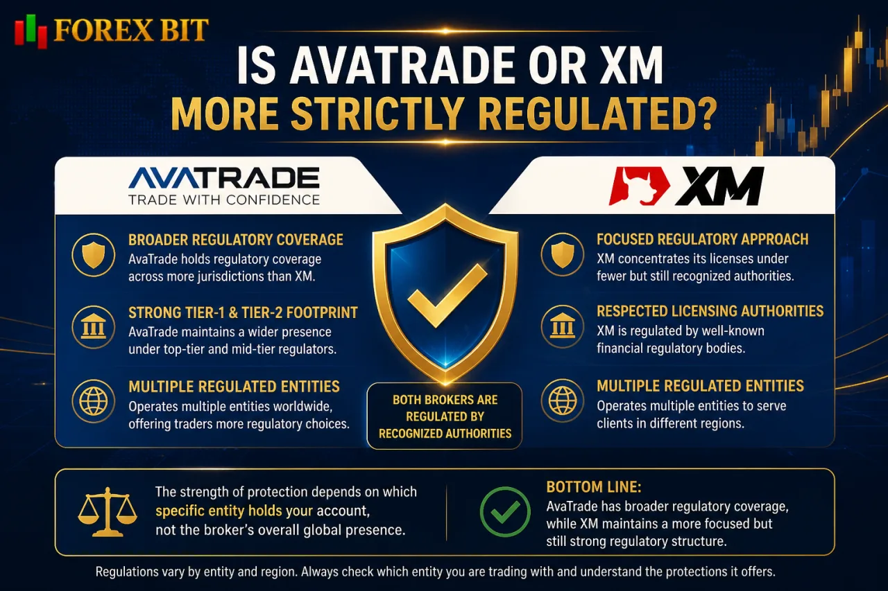 Is AvaTrade or XM More Strictly Regulated Is AvaTrade or XM More Strictly Regulated