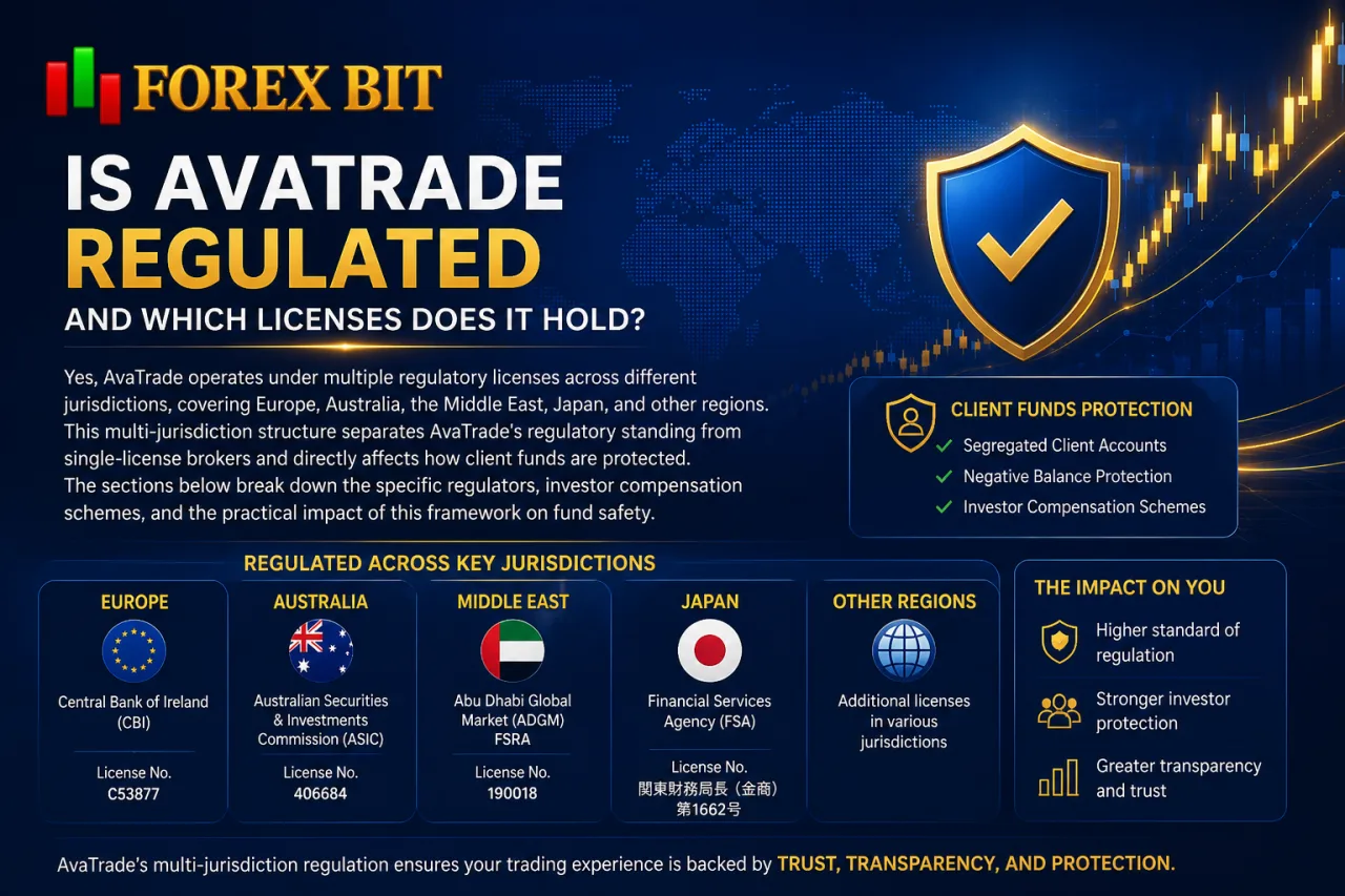 Is AvaTrade Regulated and Which Licenses Does It Hold