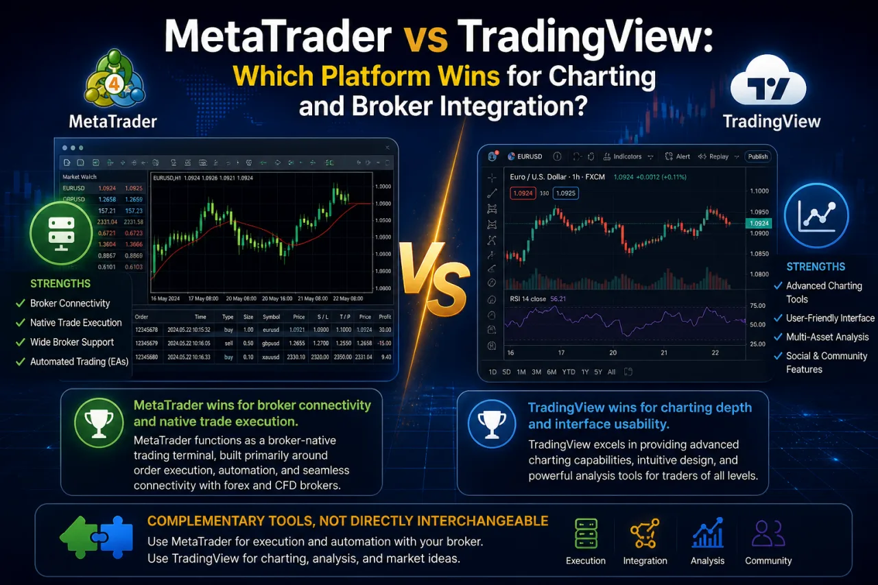 MetaTrader vs TradingView: Which Platform Wins for Charting and Broker Integration