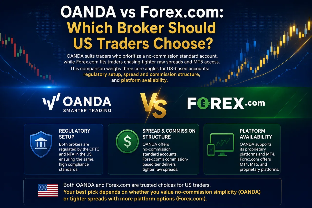 OANDA vs Forex.com: Which Broker Should US Traders Choose