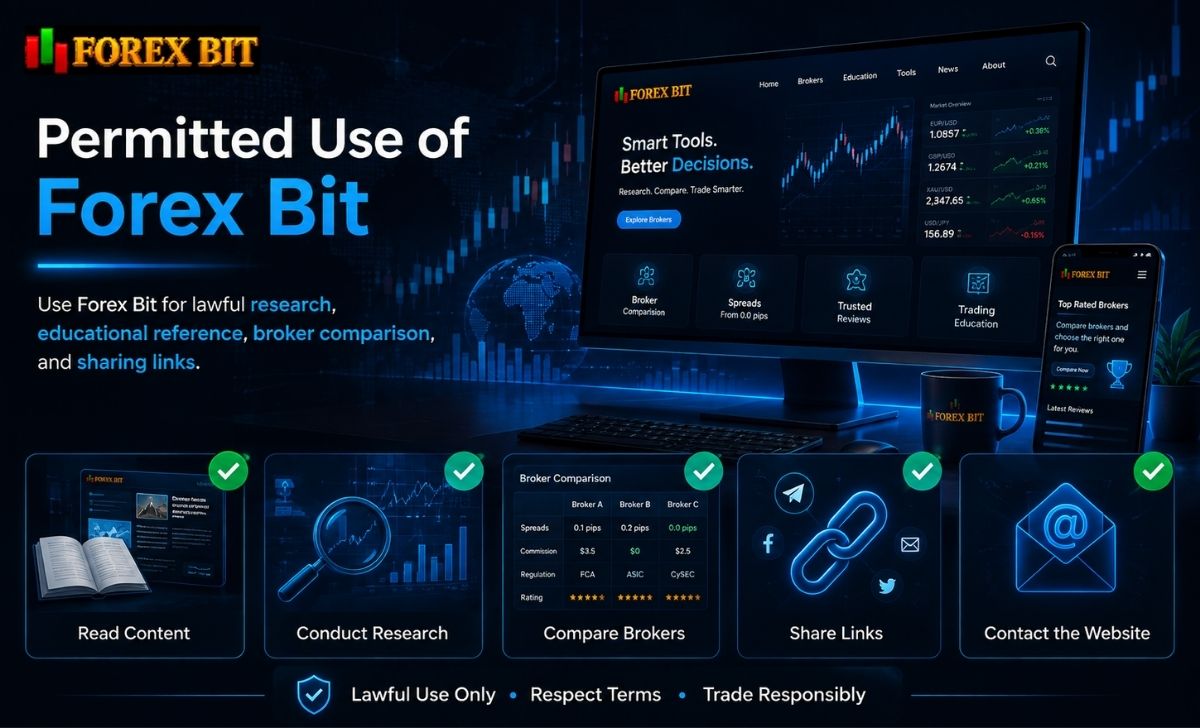 Permitted Use of Forex Bit