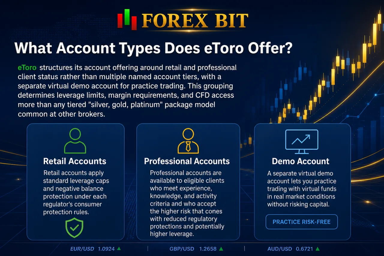 What Account Types Does eToro Offer