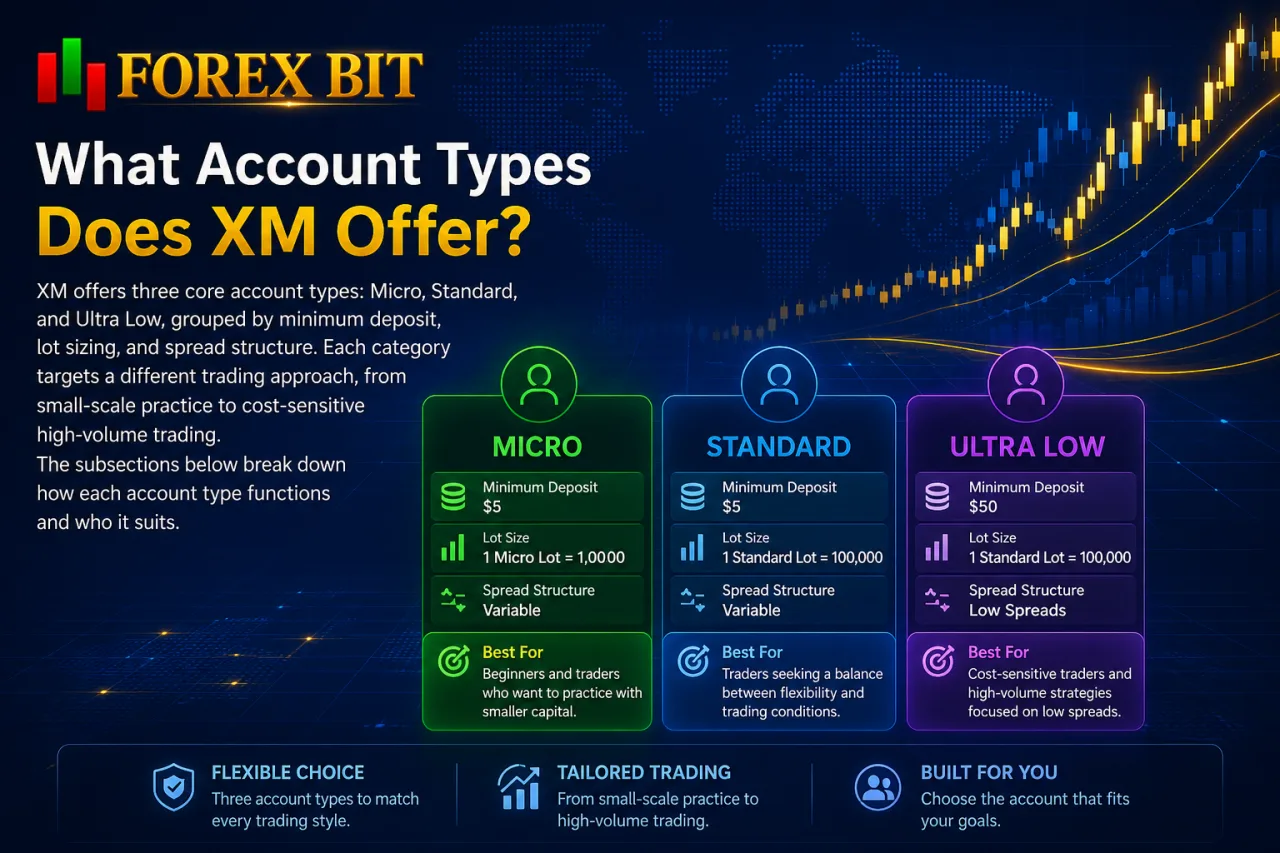 What Account Types Does XM Offer