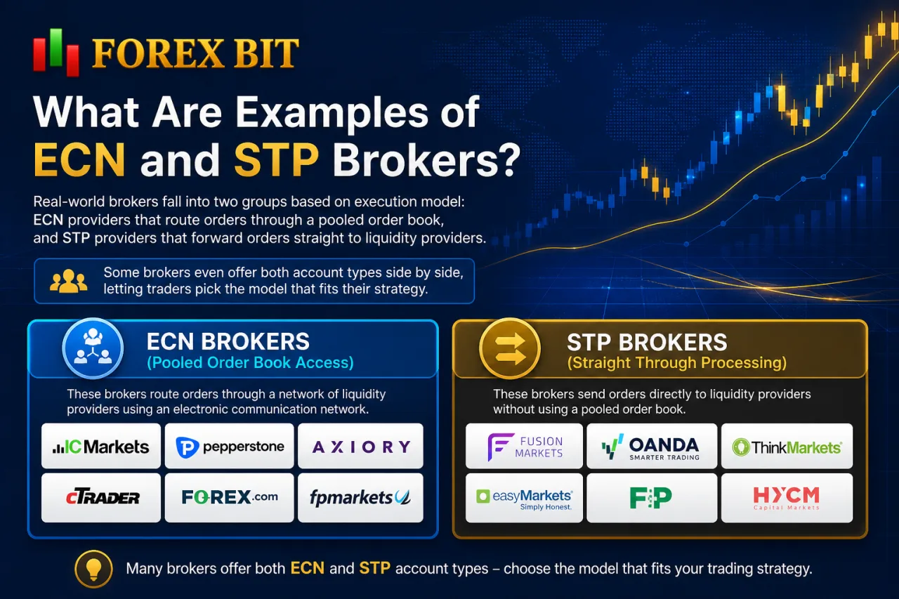 What Are Examples of ECN and STP Brokers