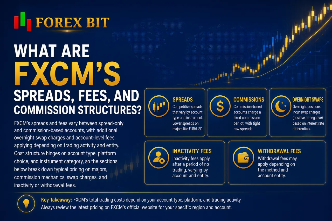 What Are FXCM's Spreads, Fees, and Commission Structures