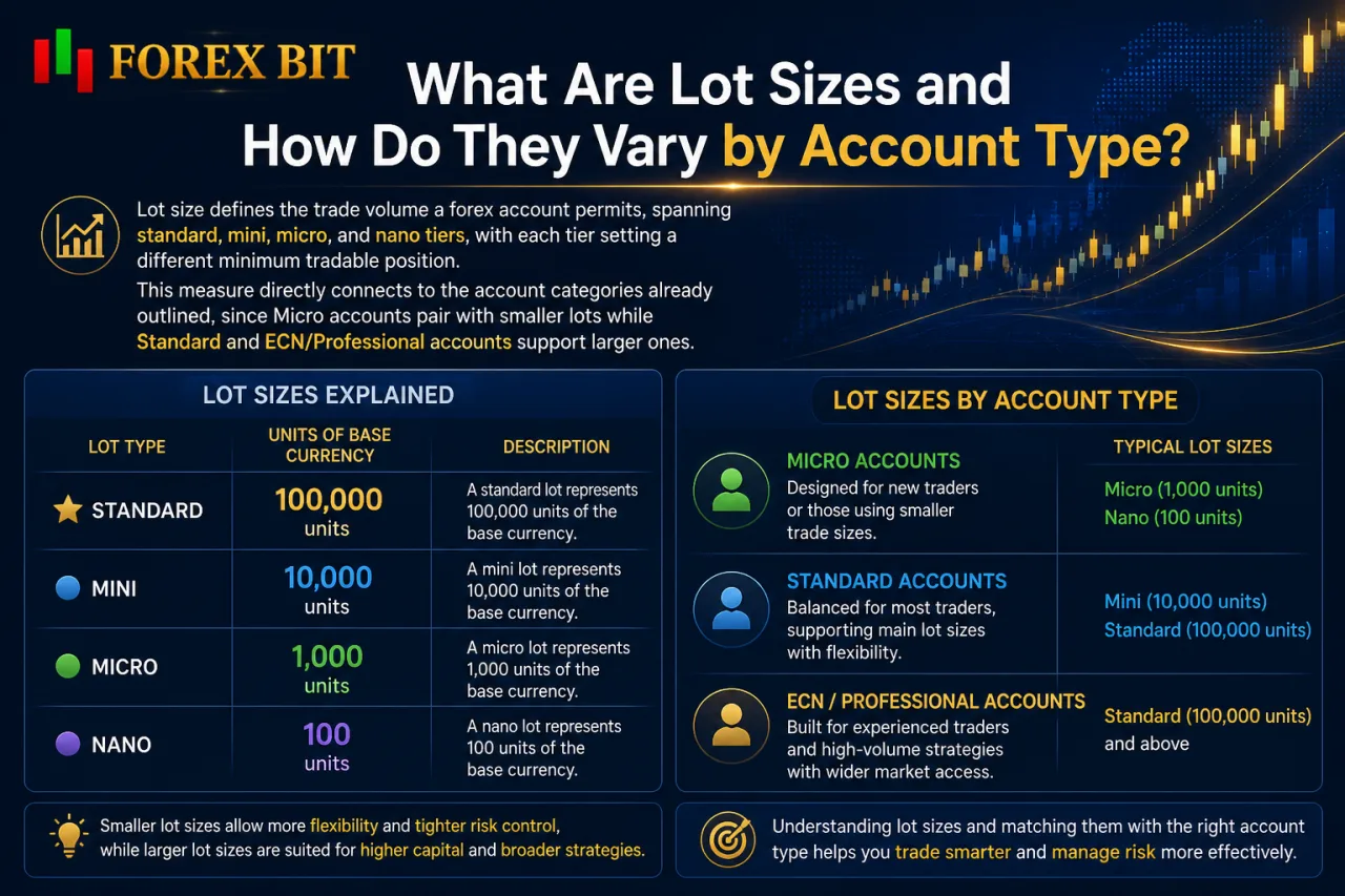 What Are Lot Sizes and How Do They Vary by Account Type What Are Lot Sizes and How Do They Vary by Account Type