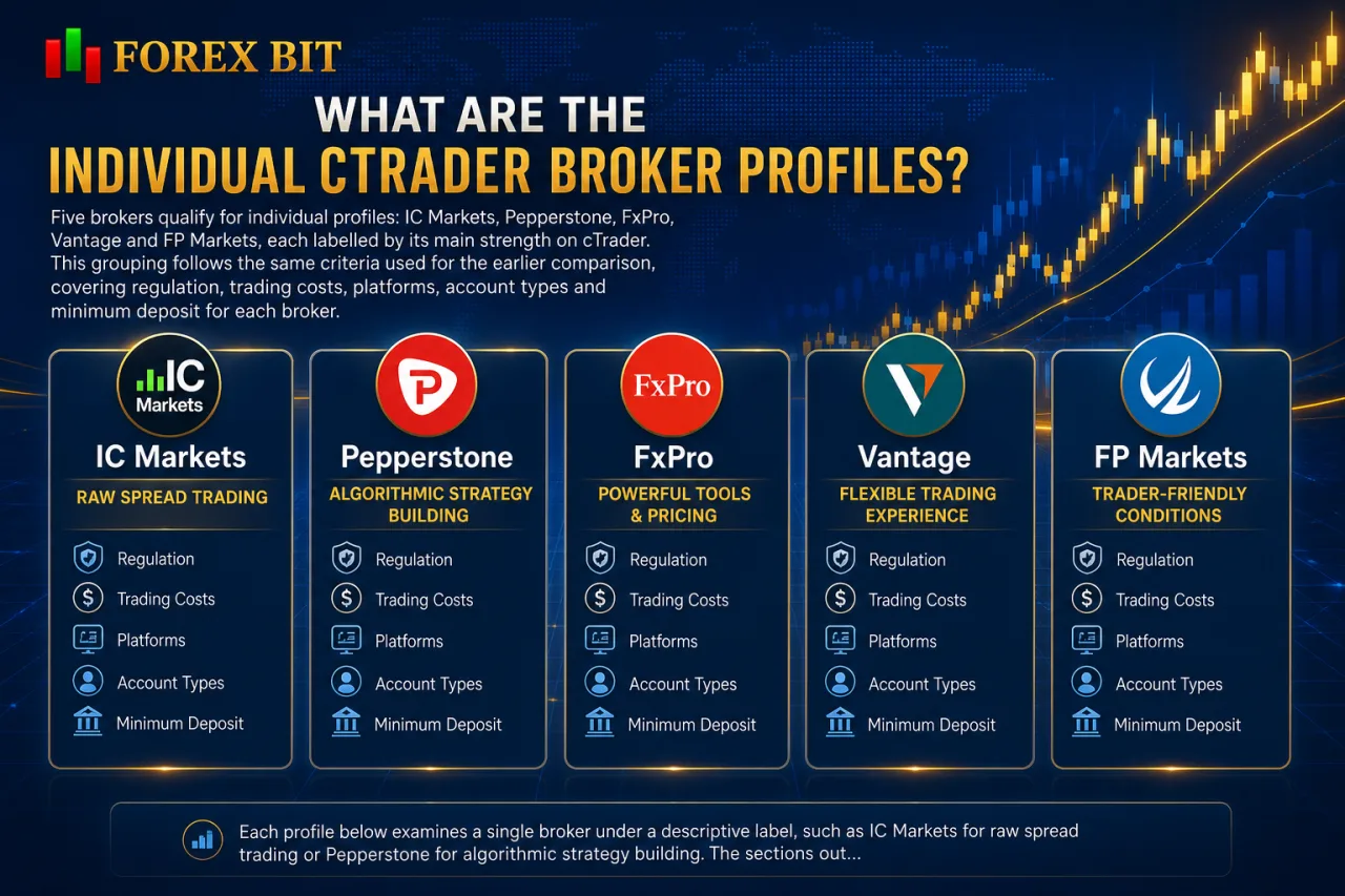 What Are the Individual cTrader Broker Profiles