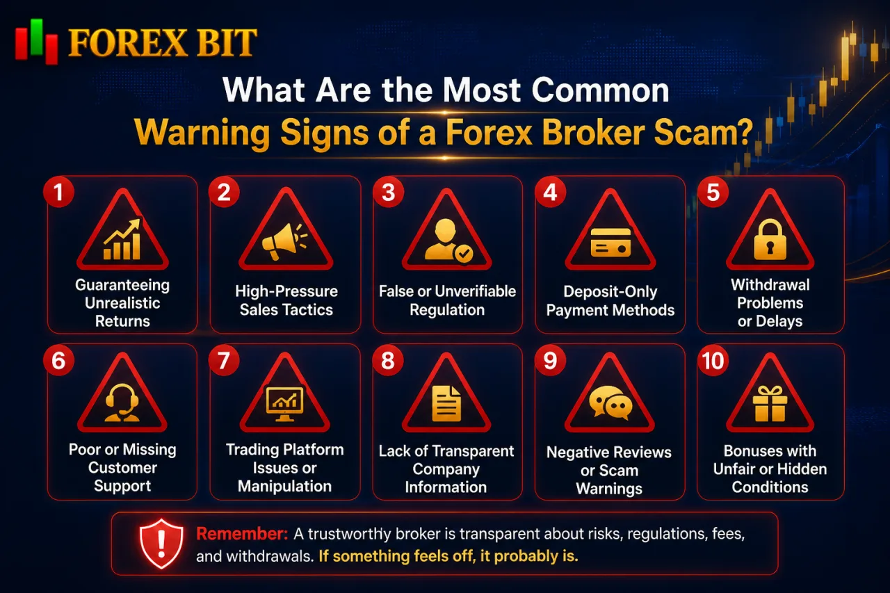 What Are the Most Common Warning Signs of a Forex Broker Scam What Are the Most Common Warning Signs of a Forex Broker Scam