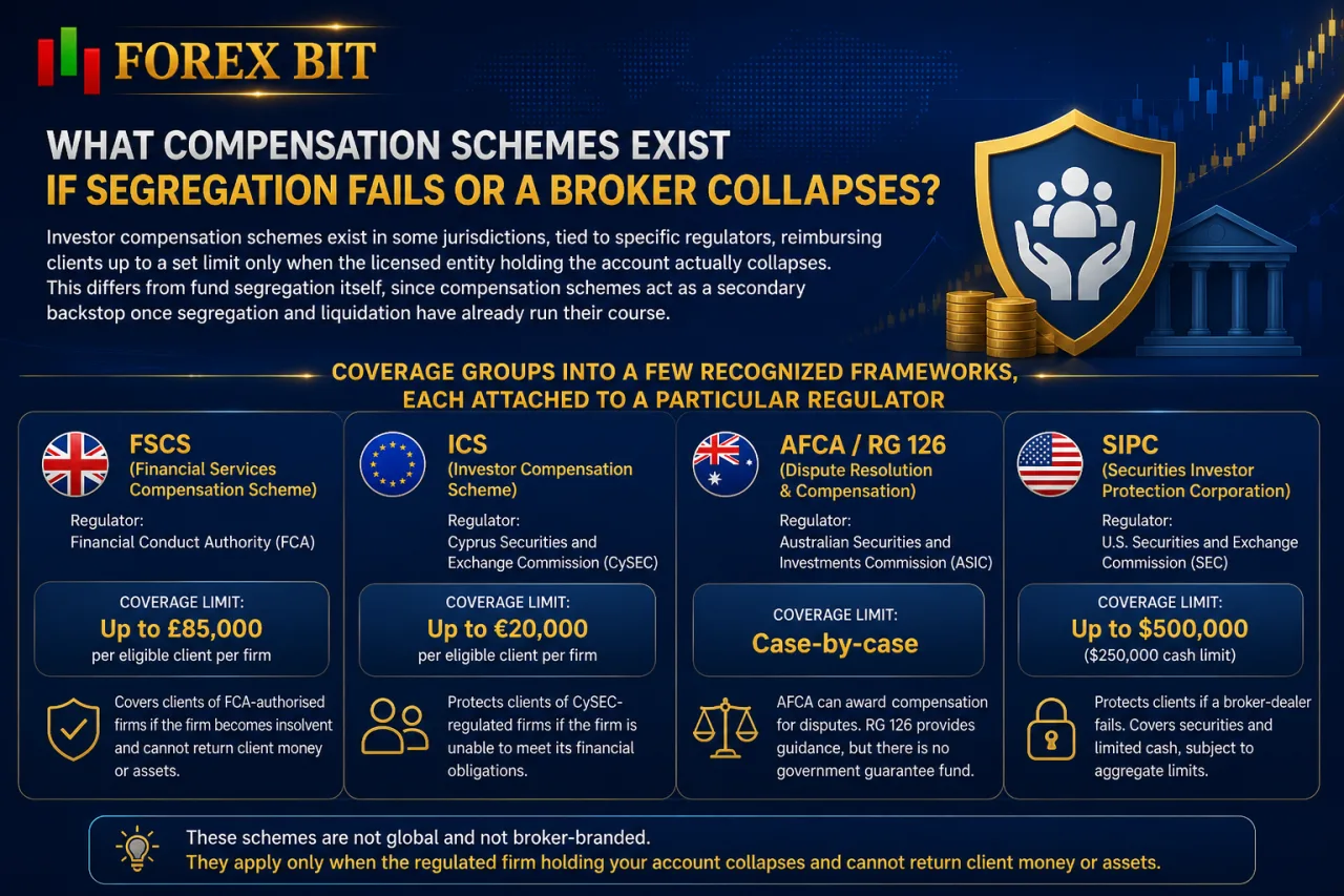 What Compensation Schemes Exist If Segregation Fails or a Broker Collapses What Compensation Schemes Exist If Segregation Fails or a Broker Collapses