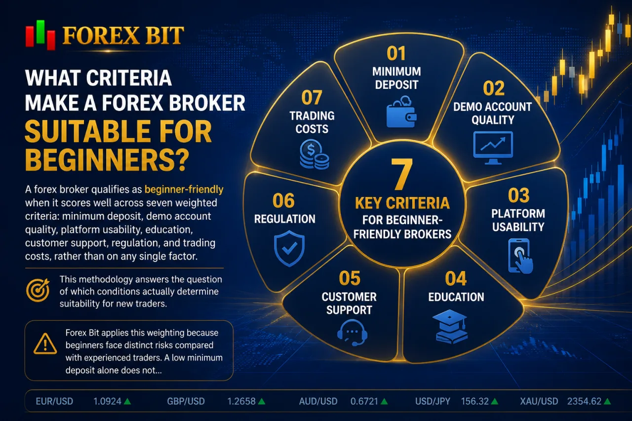 What Criteria Make a Forex Broker Suitable for Beginners