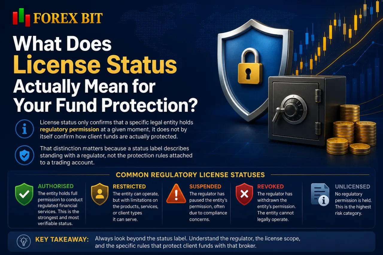 What Does License Status Actually Mean for Your Fund Protection