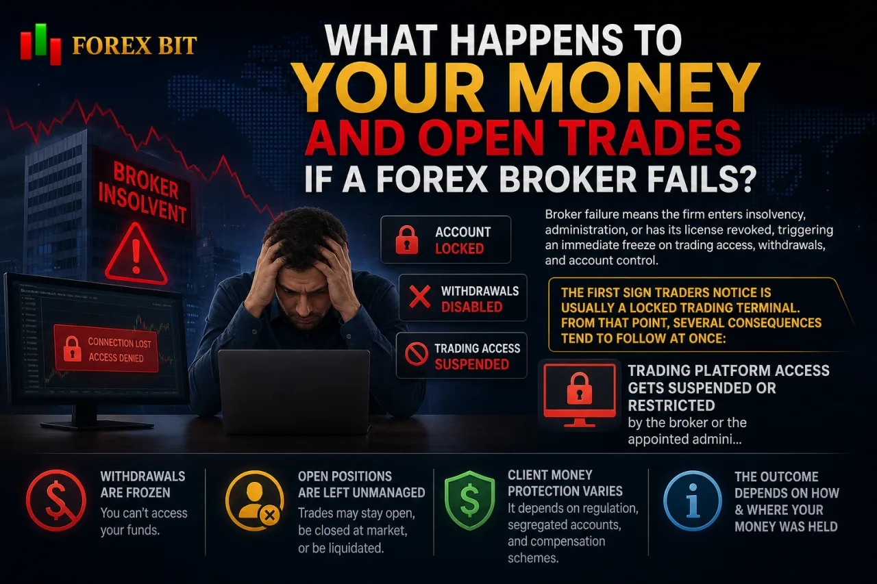What Happens to Your Money and Open Trades If a Forex Broker Fails What Happens to Your Money and Open Trades If a Forex Broker Fails