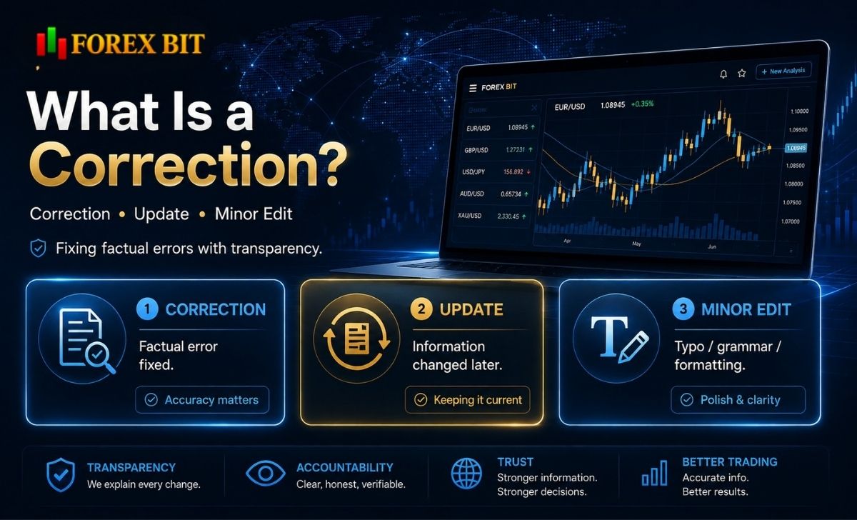 What Is a Correction on Forex Bit?