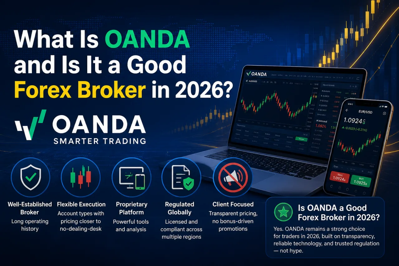 What Is OANDA and Is It a Good Forex Broker in 2026