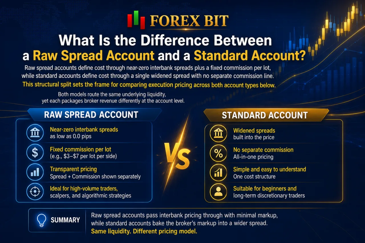 What Is the Difference Between a Raw Spread Account and a Standard Account