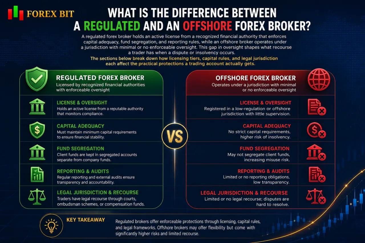 What Is the Difference Between a Regulated and an Offshore Forex Broker What Is the Difference Between a Regulated and an Offshore Forex Broker