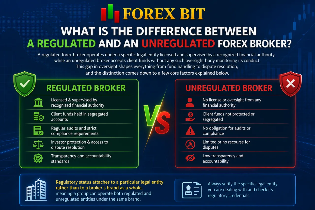 What Is the Difference Between a Regulated and an Unregulated Forex Broker