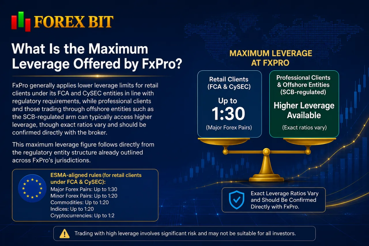What Is the Maximum Leverage Offered by FxPro