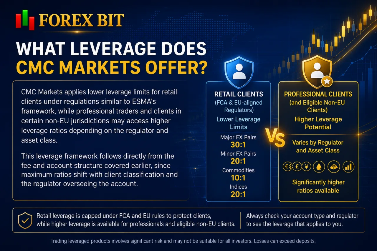 What Leverage Does CMC Markets Offer