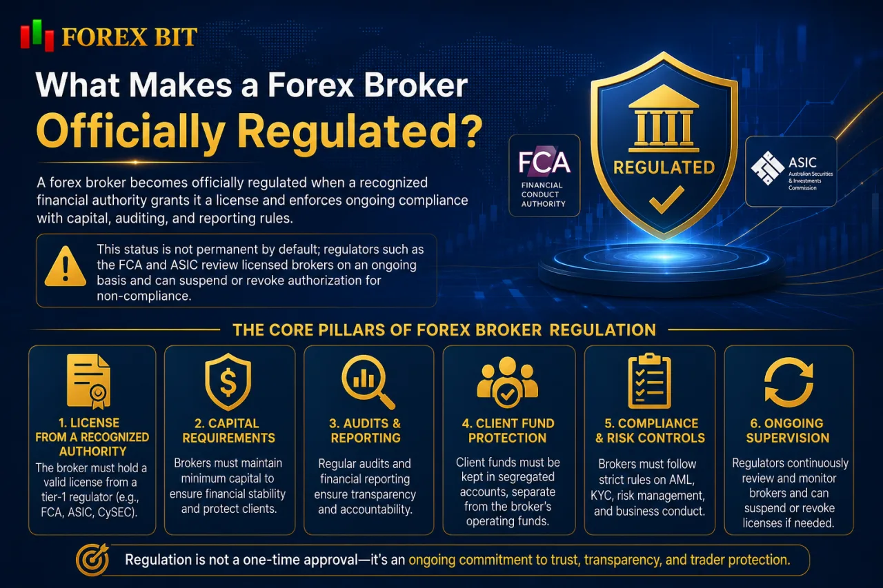 What Makes a Forex Broker Officially Regulated What Makes a Forex Broker Officially Regulated