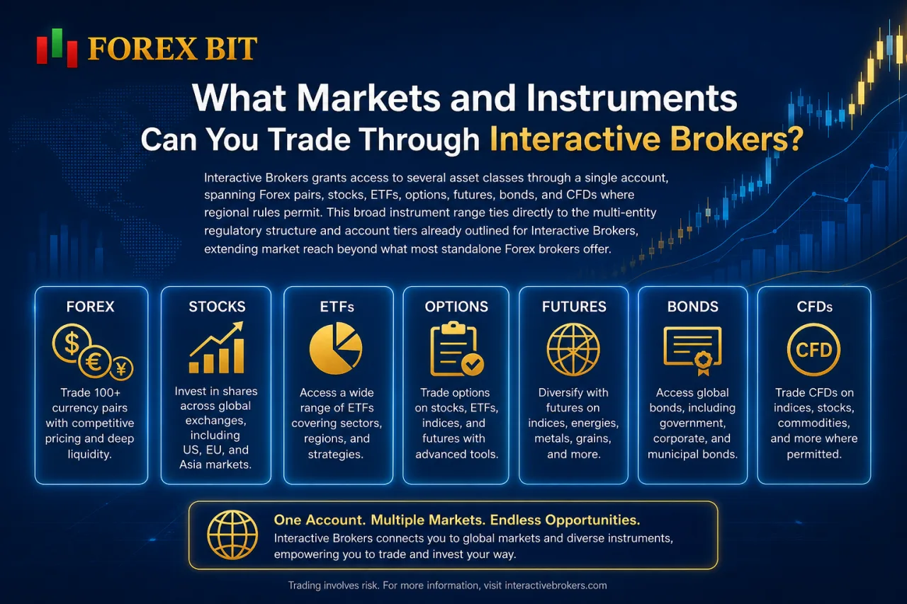 What Markets and Instruments Can You Trade Through Interactive Brokers