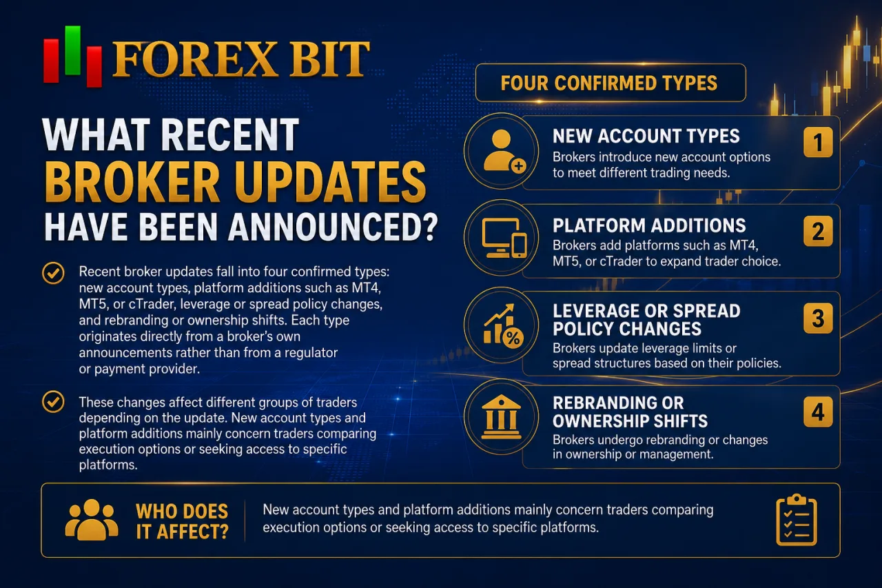 What Recent Broker Updates Have Been Announced What Recent Broker Updates Have Been Announced
