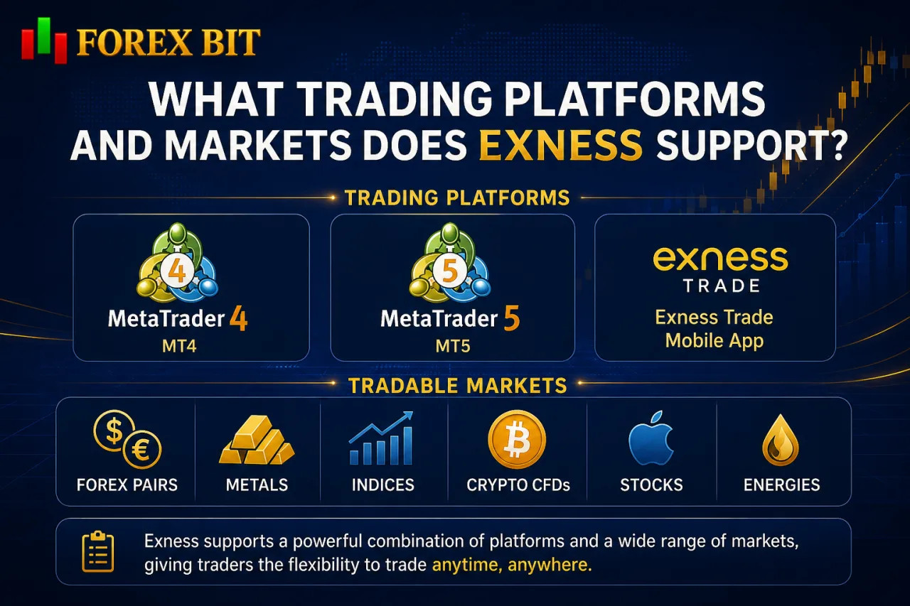 What Trading Platforms and Markets Does Exness Support