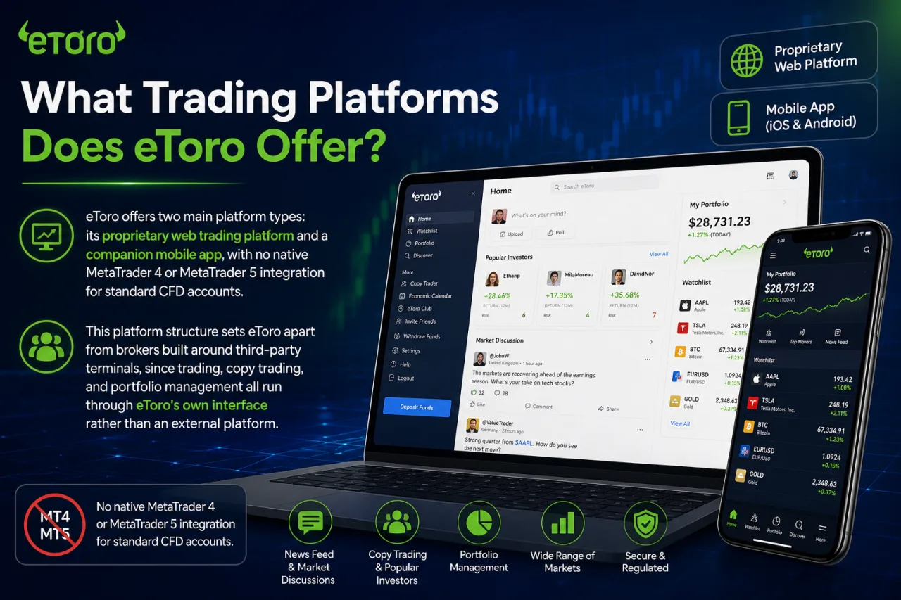 What Trading Platforms Does eToro Offer